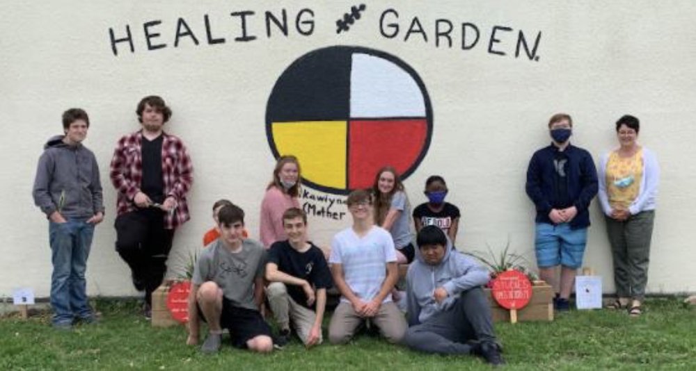Healing Garden Opens at St. Michael School
