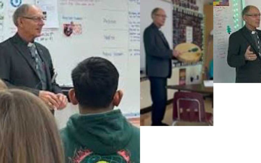 A Bishop’s Visit to St. Michael School Weyburn, SK