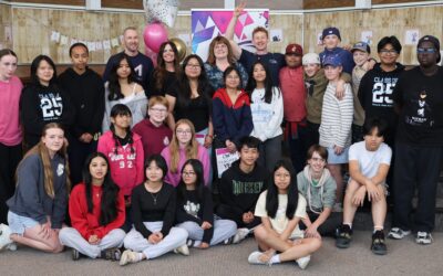 Mme. Brown receives Teacher of the Year honour