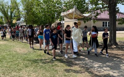 Walking with Jesus: Eucharistic Procession for World Catholic Education Day