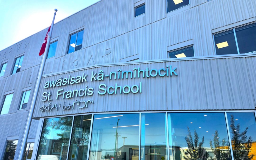 Celebration and joy as Cree bilingual Catholic school opens doors in Saskatoon