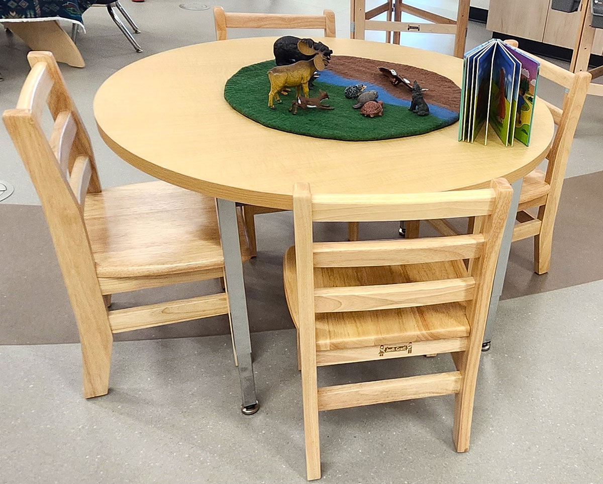 Students will step into a space where they will learn about their language, spirituality, and history.
