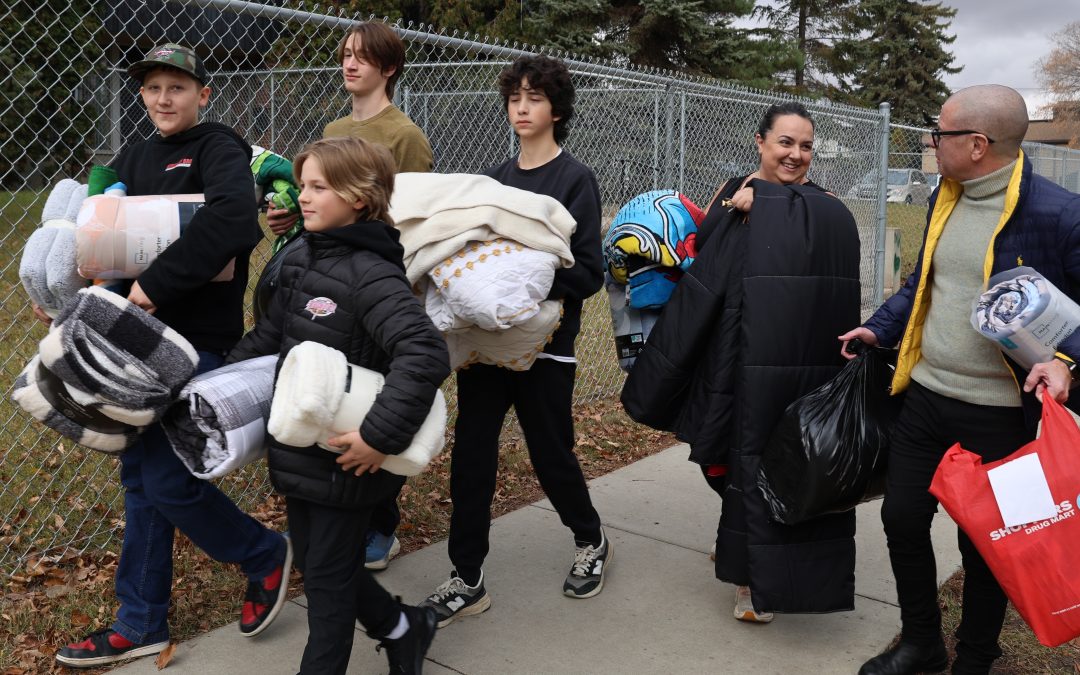 Grade 8 Students Take Initiative to Change the World