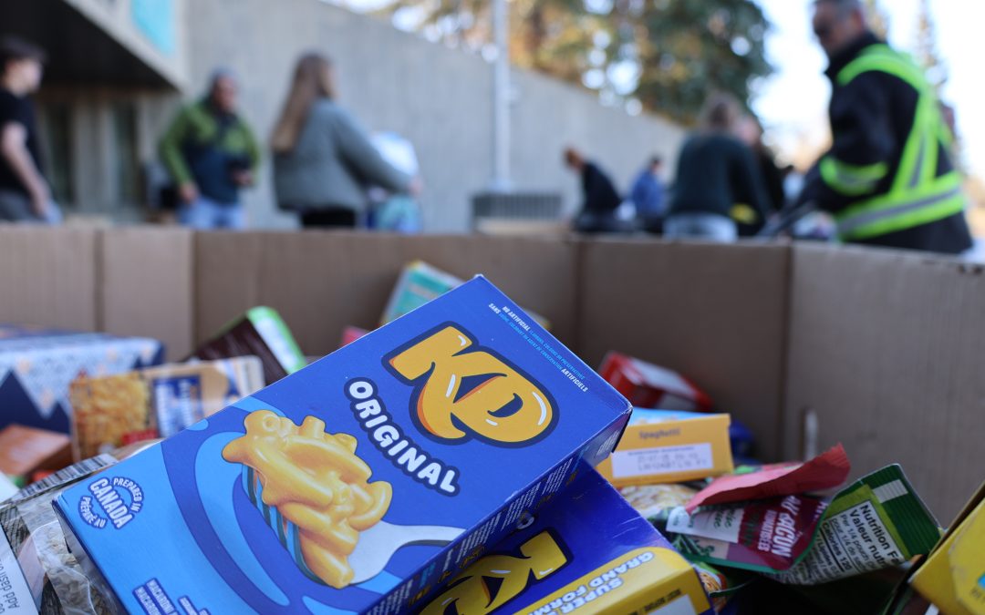 KD Over Candy: Students Collect Food Bank Donations During Trick-or-Treat