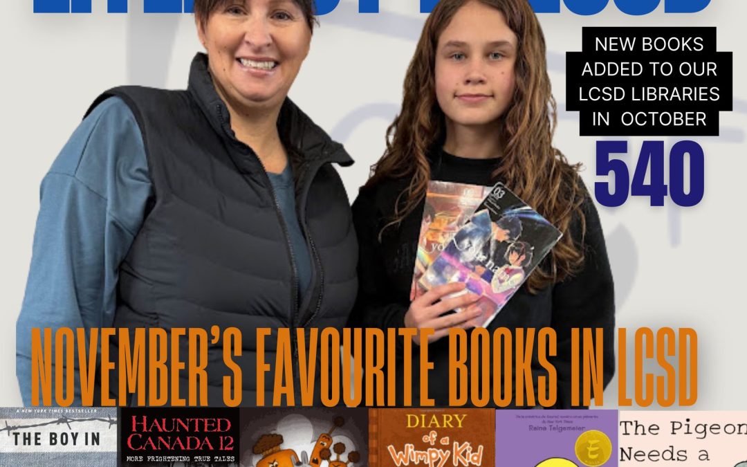 Celebrating Literacy and November’s Favourite Reads 
At the Lloydminster Catholic