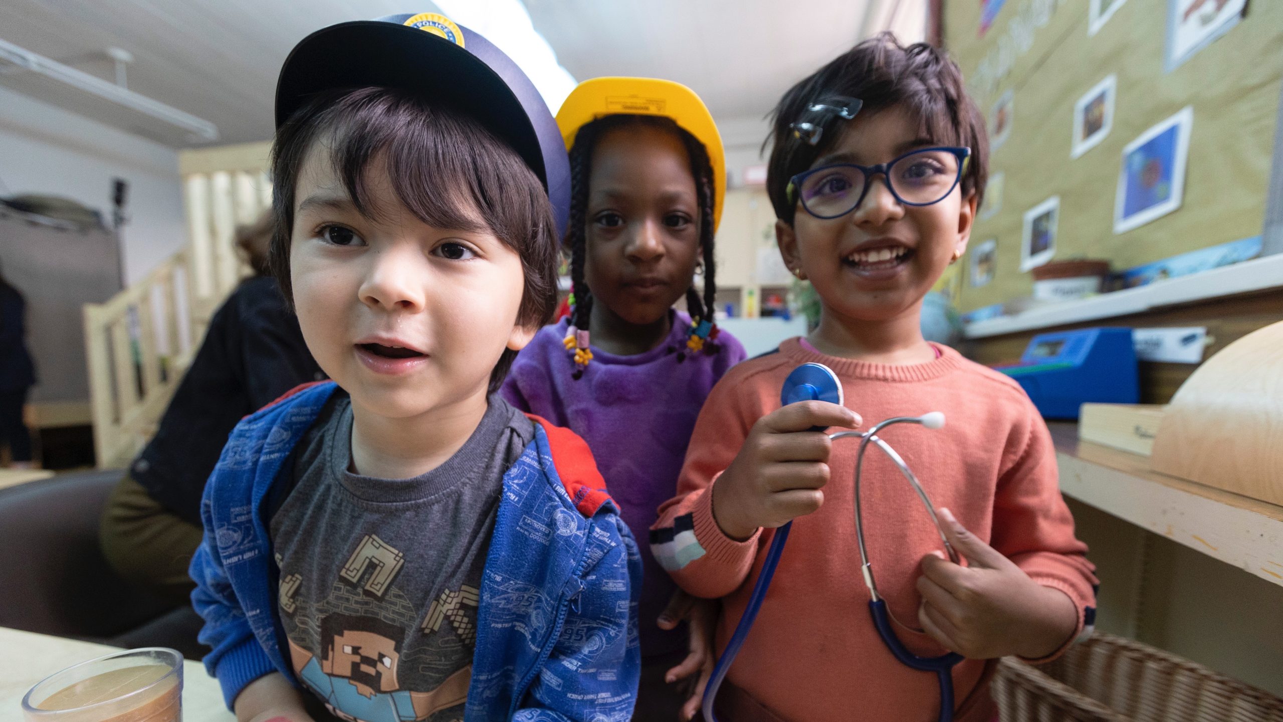 kindergarten students