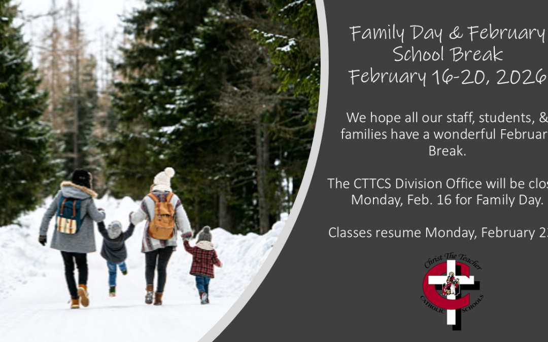 Family Day / February Break – Christ the Teacher