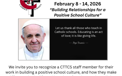 Teacher / Staff Appreciation Week 2026 – Christ the Teacher