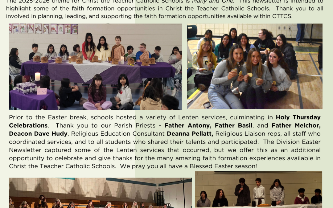Many and One – Easter Edition – Christ the Teacher