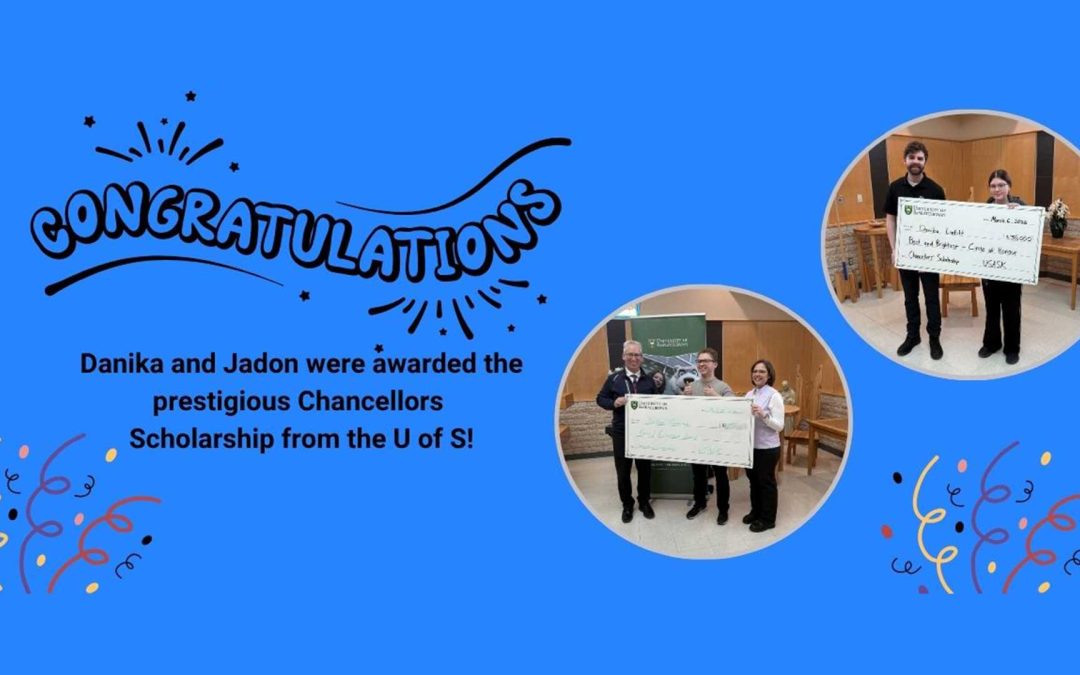 Chancellors Scholarship from the U of S!