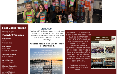 CTTCS June Newsletter – Christ the Teacher
