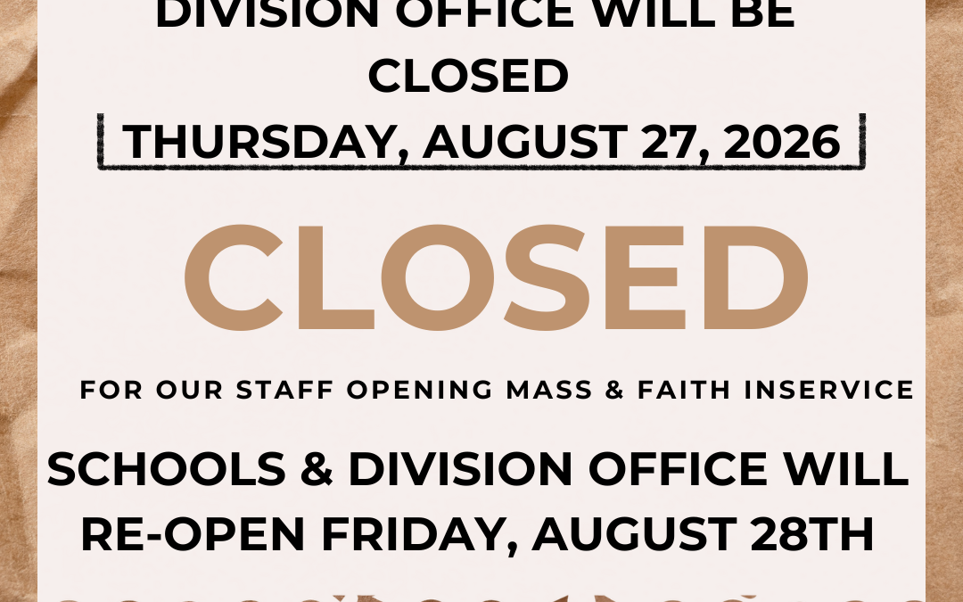 CTTCS Faith Inservice August 27 – Christ the Teacher